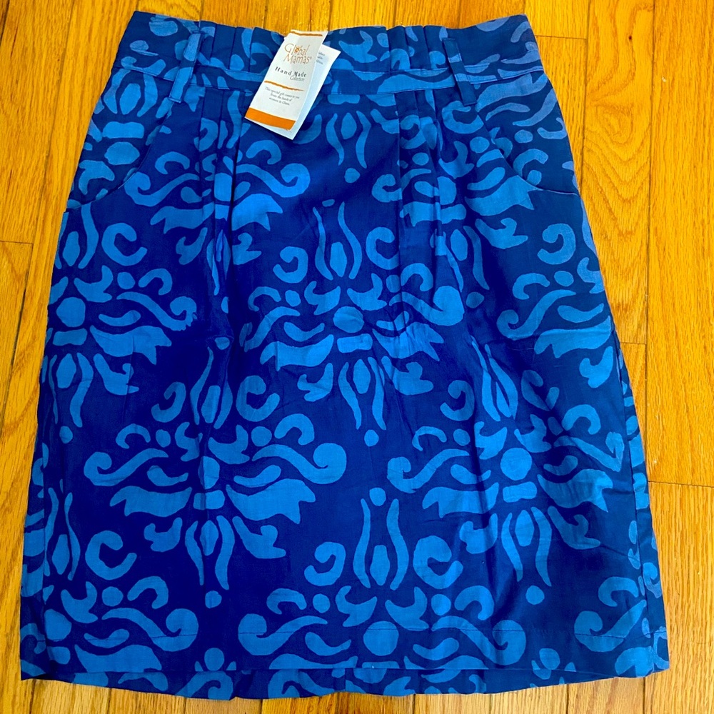 NWT handmade batik skirt